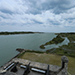 Matanzas inlet from the top of Fort Matanzas