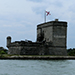 Fort Matanzas built by the Spanish in 1740-42 to control Matanzas inlet, the 'back door' to St. Augustine.